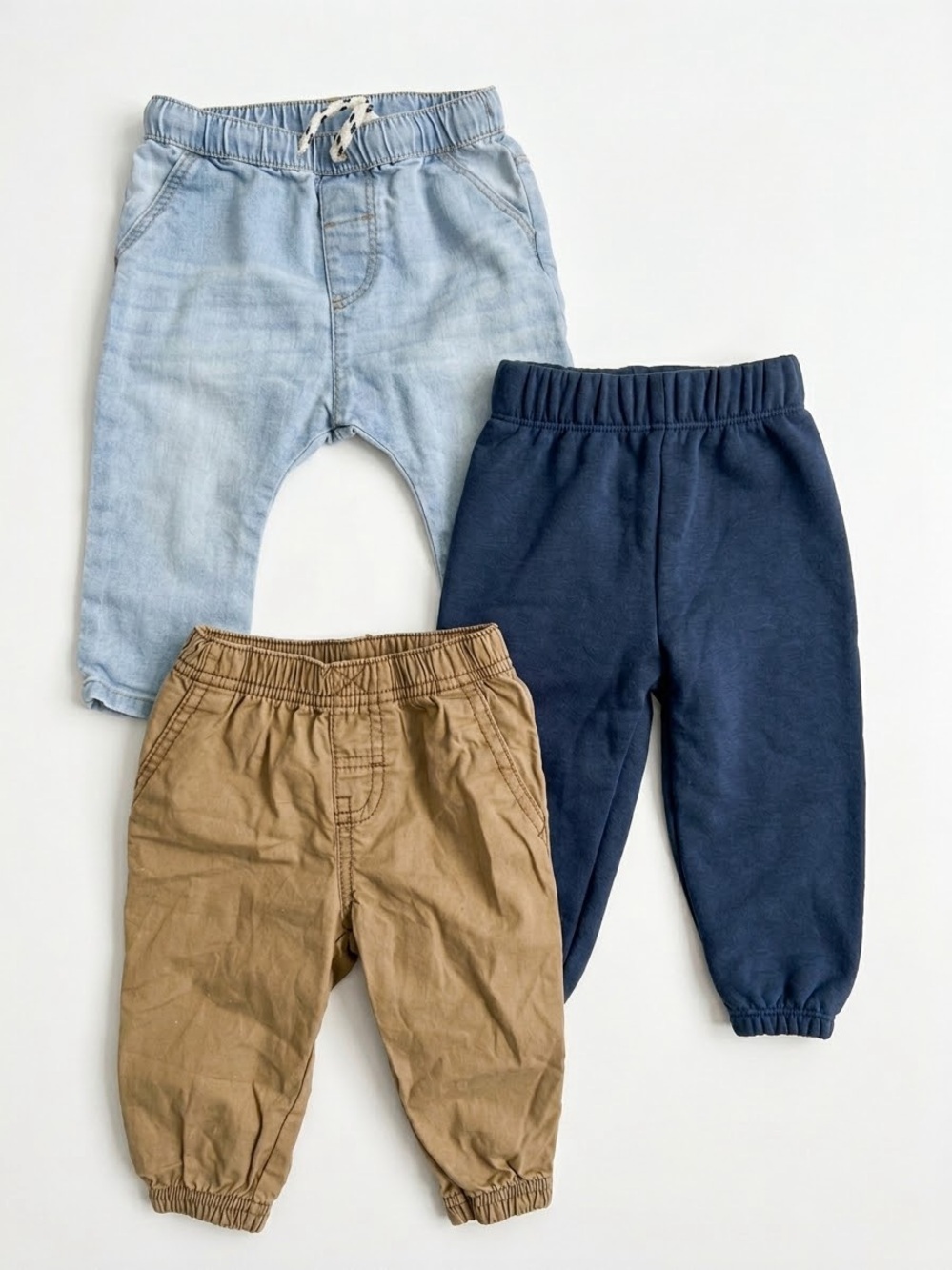Baby Pants Bundle 3-Pack Size 4-6M / 6M - H&M, Carter's & Disney Baby